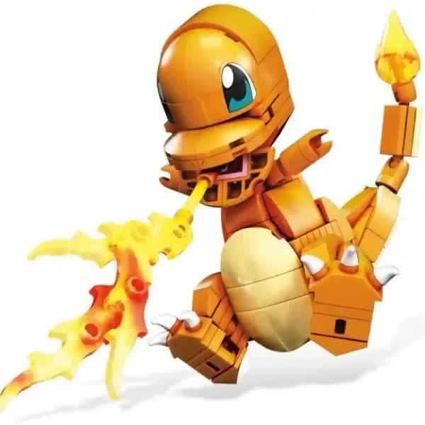 Mega Pokémon Glumanda - Charmander Klemmbausteinset