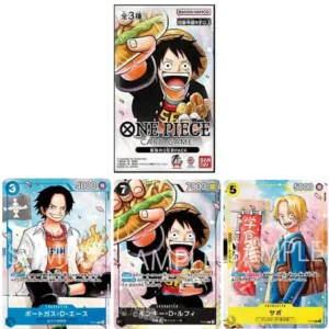 One Piece Saikyo Jump Limited Exclusive Pack - Strongest 3 Brothers