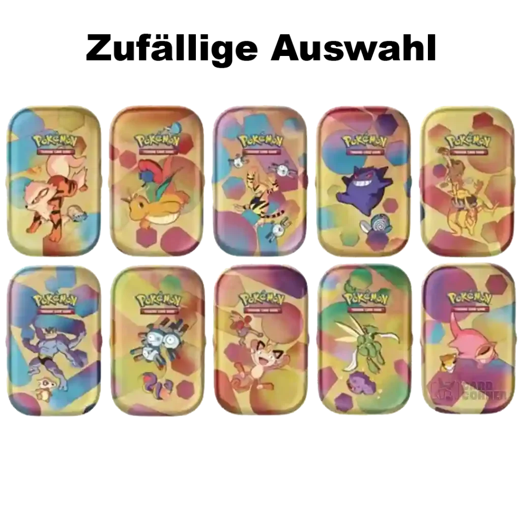 Pokémon 151 - Mini Tins (Zufällige Auswahl)
