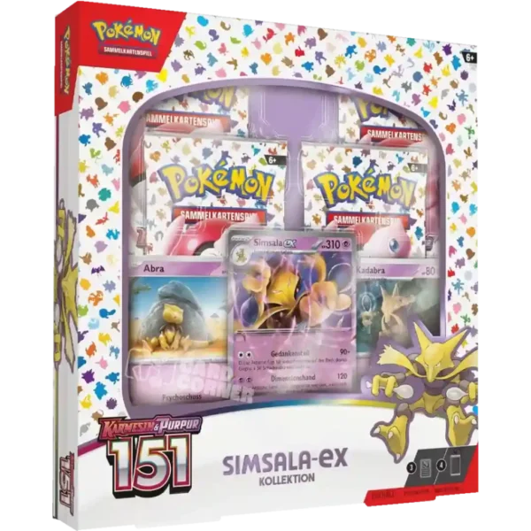 Pokémon 151 Simsala EX Kollektion