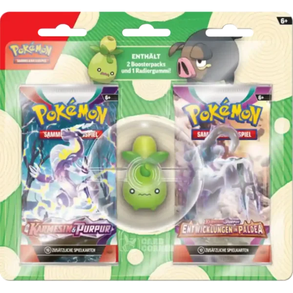 Pokémon Back to School Eraser 2023 (Deutsch) zufällige Auswahl