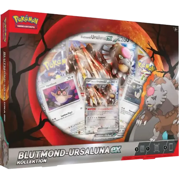 Pokémon Blutmond-Ursaluna EX Kollektion