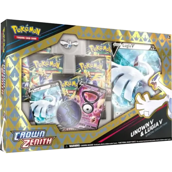 Pokémon Crown Zenith Unown V & Lugia V Special Collection
