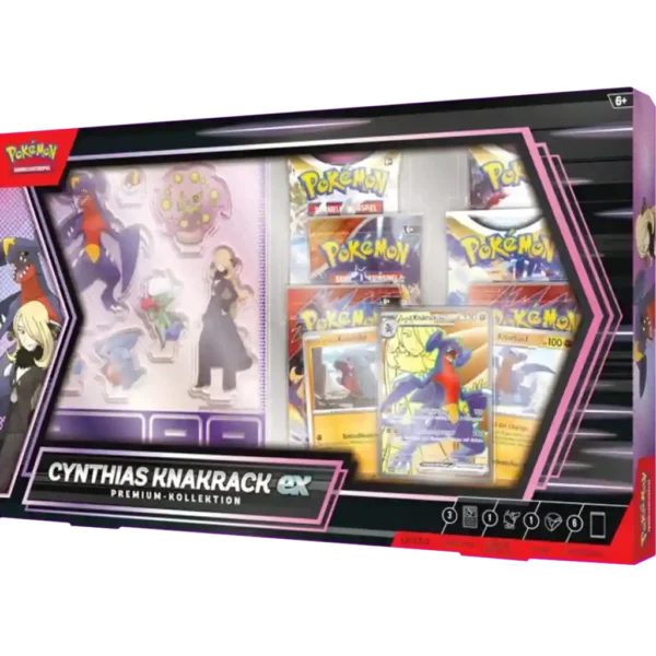 Pokémon Cynthia's Knakrack EX Premium Kollektion