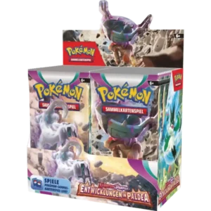 Pokémon Entwicklungen in Paldea Display