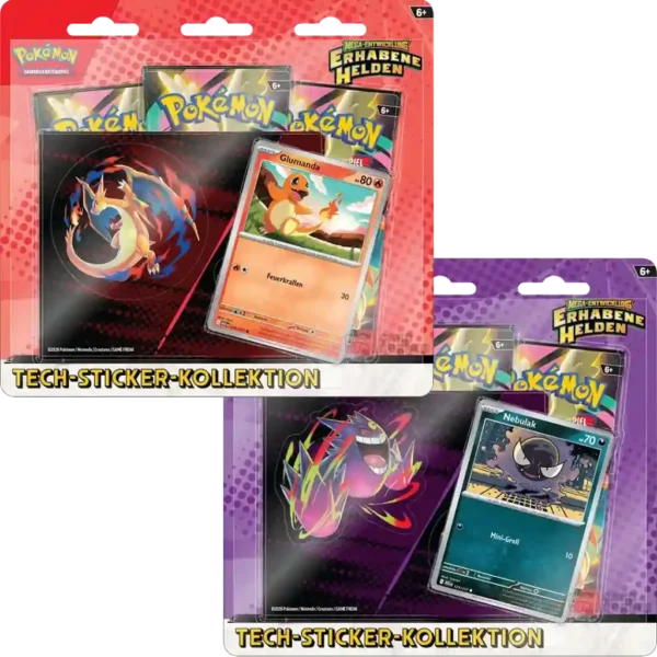 Pokémon Erhabene Helden - Tech Sticker Kollektion