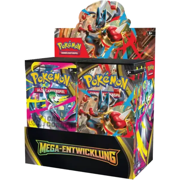 Pokémon Mega Entwicklungen Display