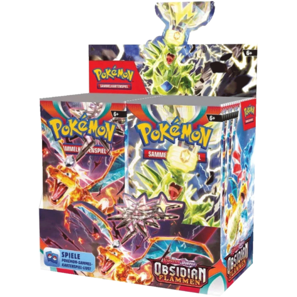 Pokémon Obsidian Flammen Display