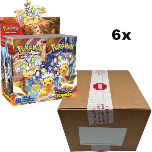 Pokémon Stürmische Funken Display