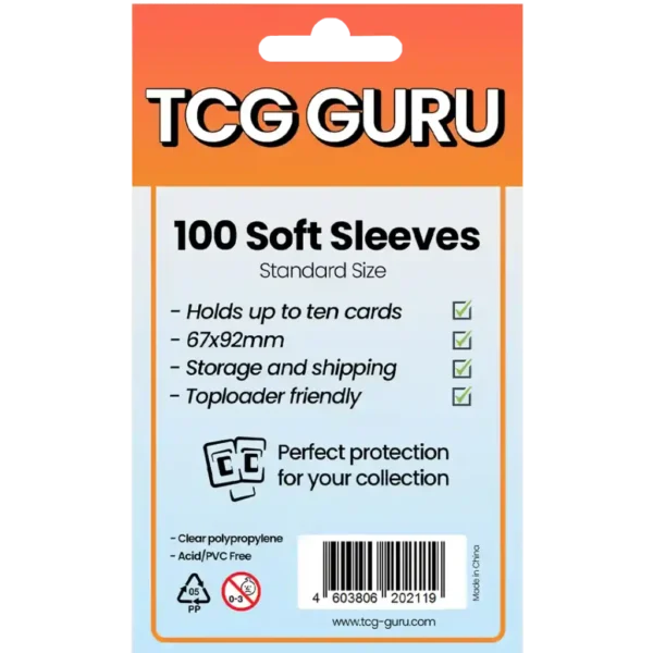 TCG Guru Soft Sleeves Standard Size - 100 Stück