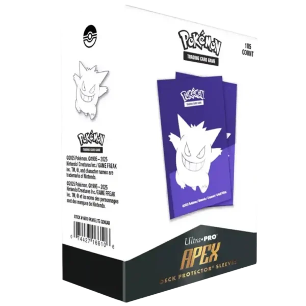 Ultra Pro Gengar Elite Serie 2025 - Apex Protector Sleeves