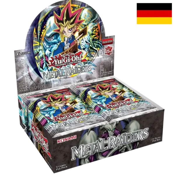 Yu-Gi-Oh Metal Raiders 25th Anniversary Display