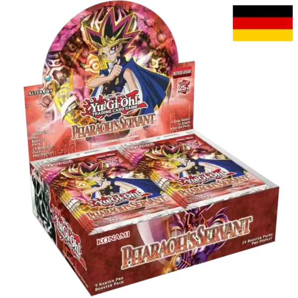 Yu-Gi-Oh Pharaohs Servant 25th Anniversary Display