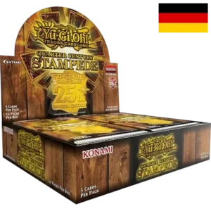 Yu-Gi-Oh Quarter Century Stampede Display