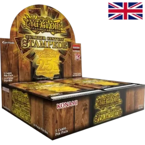 Yu-Gi-Oh Quarter Century Stampede Display