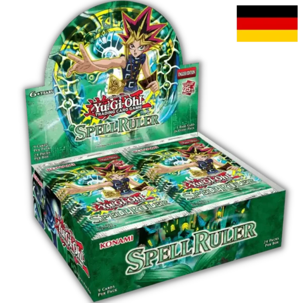 Yu-Gi-Oh Spell Ruler 25th Anniversary Display